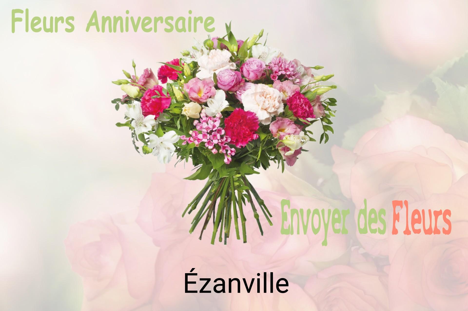 Bouquet de fleurs d’anniversaire livré à Ézanville